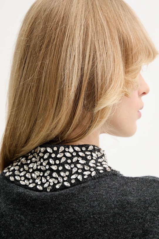 Gestuz vestă de lână 10910779 gri