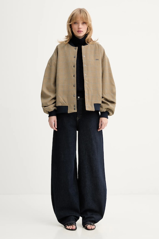 Gestuz kamizelka z dodatkiem wełny 10910853 granatowy SS26