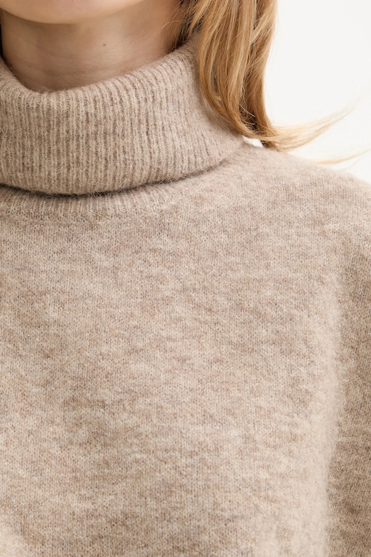 Gestuz kamizelka z dodatkiem wełny 10910853 beżowy