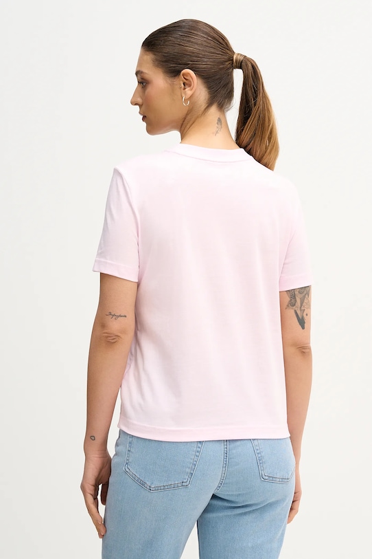 Odzież Calvin Klein Jeans t-shirt bawełniany LV047E813G różowy
