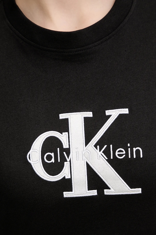Calvin Klein Jeans t-shirt bawełniany LV047E819G czarny