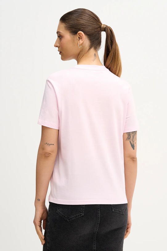 Odzież Calvin Klein Jeans t-shirt bawełniany LV047E821G różowy
