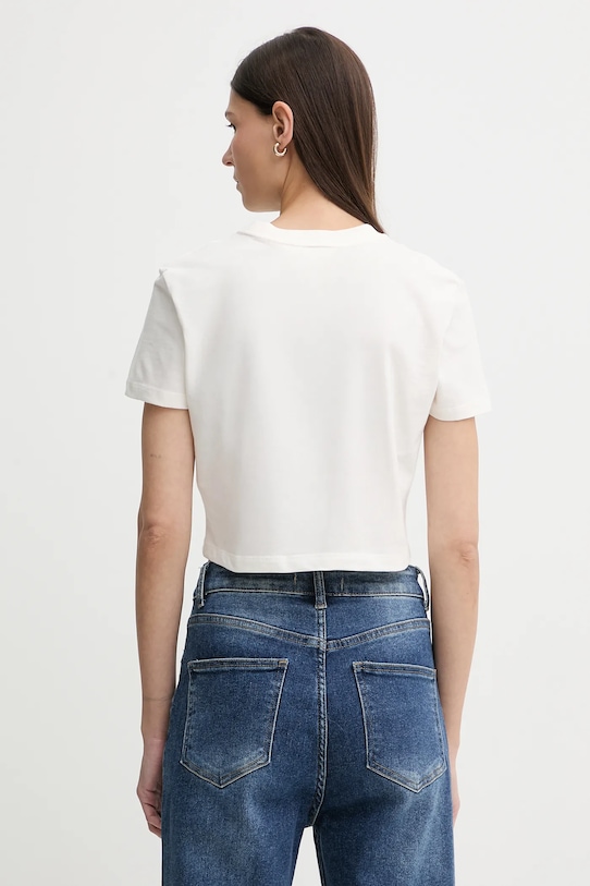 Odzież Calvin Klein Jeans t-shirt bawełniany LV047E823G beżowy