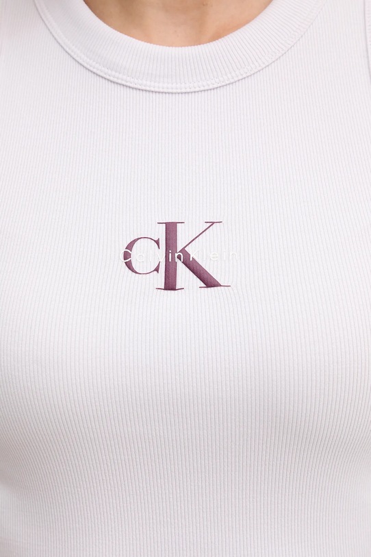 Top Calvin Klein Jeans LV047E200G fialová