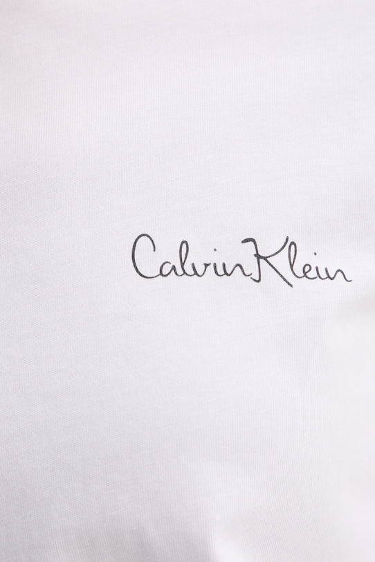 Bavlněné tričko Calvin Klein Jeans LV047E809G fialová