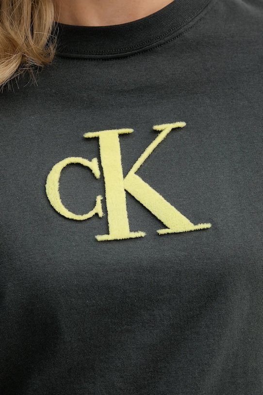 Calvin Klein Jeans t-shirt bawełniany LV047E215G szary