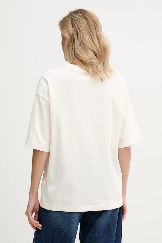 Odzież Calvin Klein Jeans t-shirt bawełniany LV047E800G beżowy