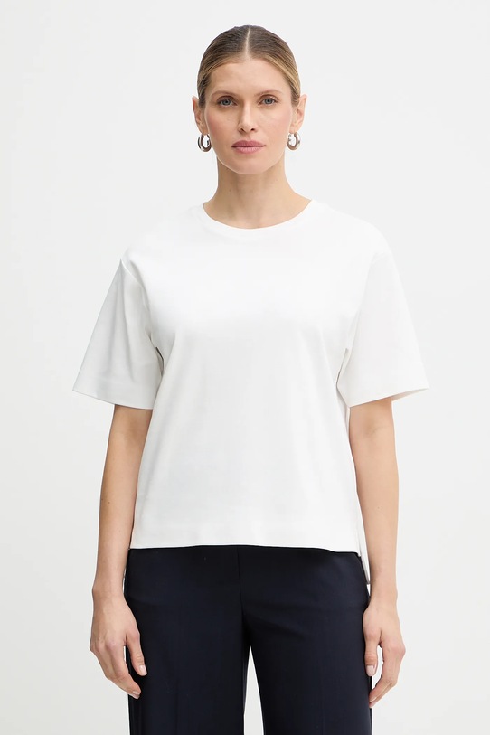 Weekend Max Mara t-shirt bawełniany MULTID bawełna biały 2615941031600