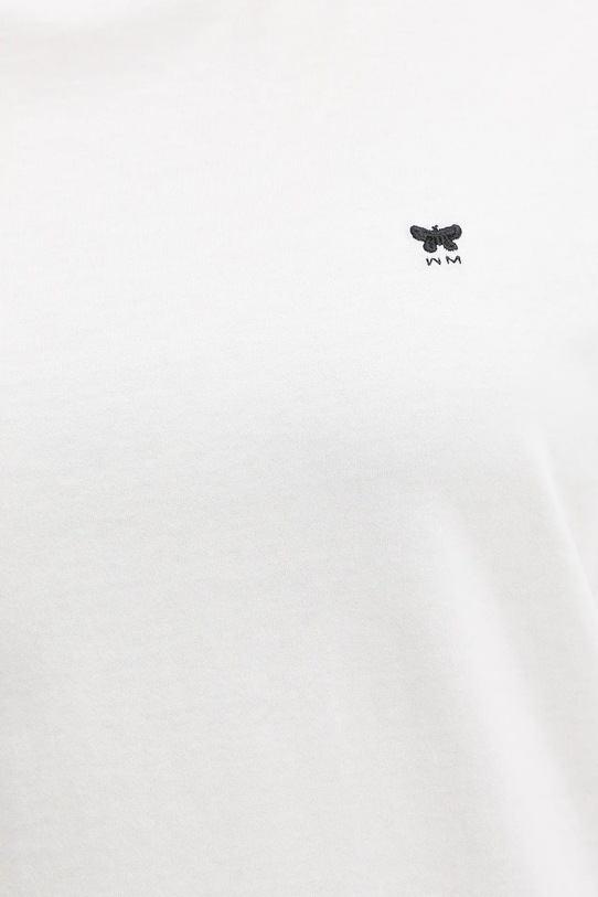 Weekend Max Mara t-shirt bawełniany VENACO 2615971031600 biały