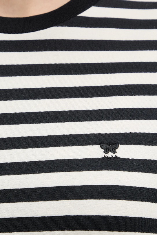 Weekend Max Mara t-shirt bawełniany VENACO 2615971031600 beżowy