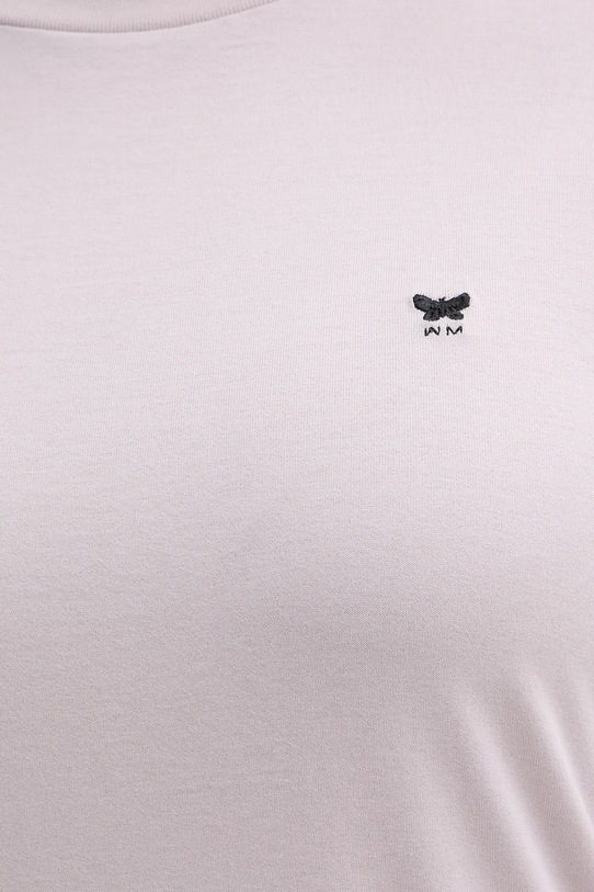 Weekend Max Mara t-shirt bawełniany VENACO 2615971031600 fioletowy