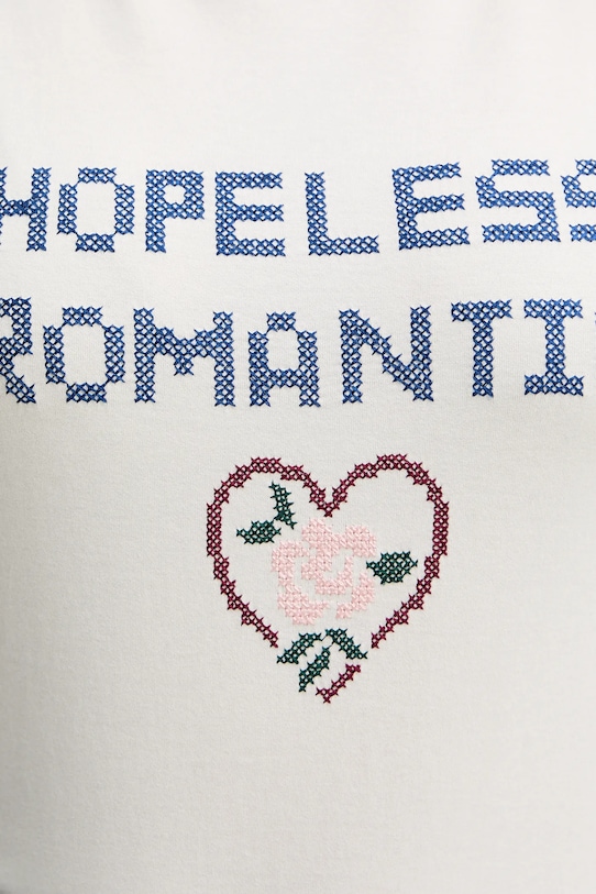 Weekend Max Mara t-shirt bawełniany WEST 2615971041600 beżowy