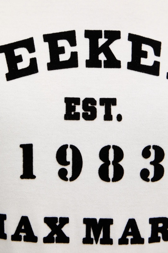 Weekend Max Mara t-shirt bawełniany TENUE 2615971051600 biały