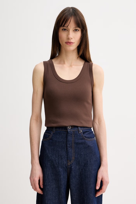 Weekend Max Mara top damski MULTIC brązowy 2615941012600