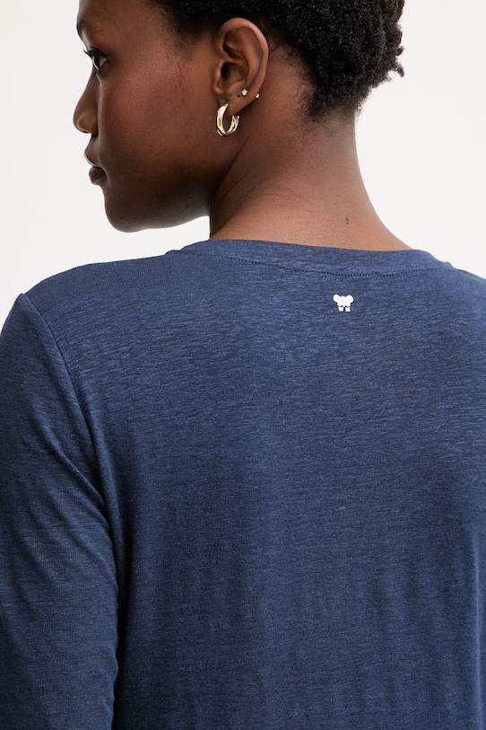 Weekend Max Mara футболка для женщин из хлопка OPZIONE 2615941042600 тёмно-синий