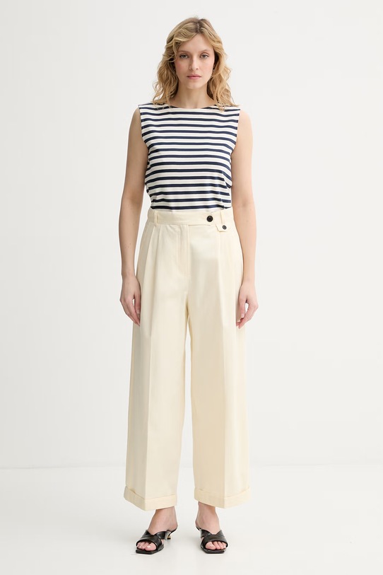 Weekend Max Mara top damski bawełniany MULTIH 2615941092600 granatowy SS26