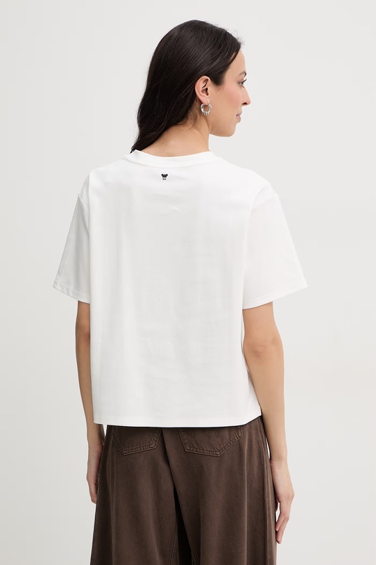 Odzież Weekend Max Mara t-shirt bawełniany SABATO 2615941112600 beżowy