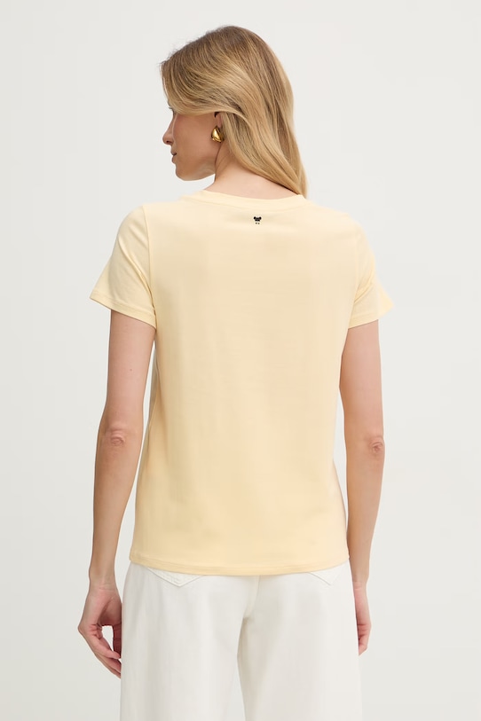 Odzież Weekend Max Mara t-shirt MULTIF 2615971012600 żółty