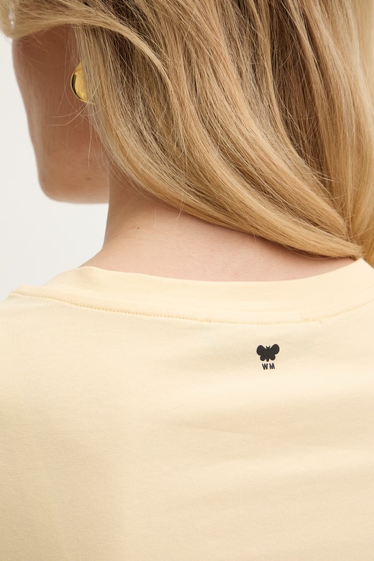 Weekend Max Mara t-shirt MULTIF 2615971012600 żółty