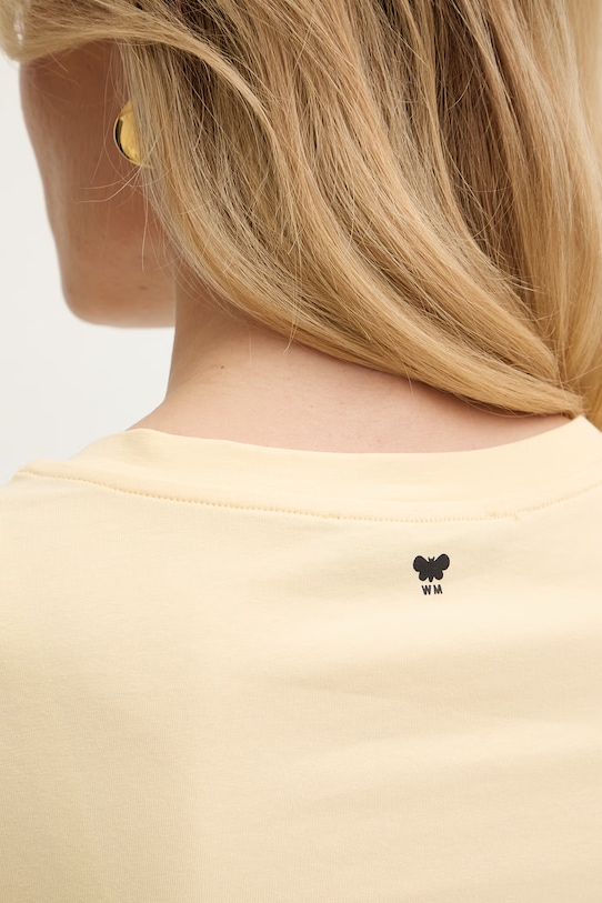 Weekend Max Mara t-shirt MULTIF 2615971012600 żółty