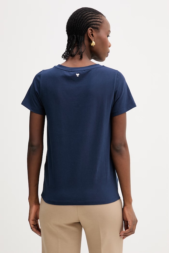 Odzież Weekend Max Mara t-shirt MULTIF 2615971012600 granatowy