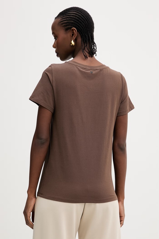 Odzież Weekend Max Mara t-shirt MULTIF 2615971012600 brązowy