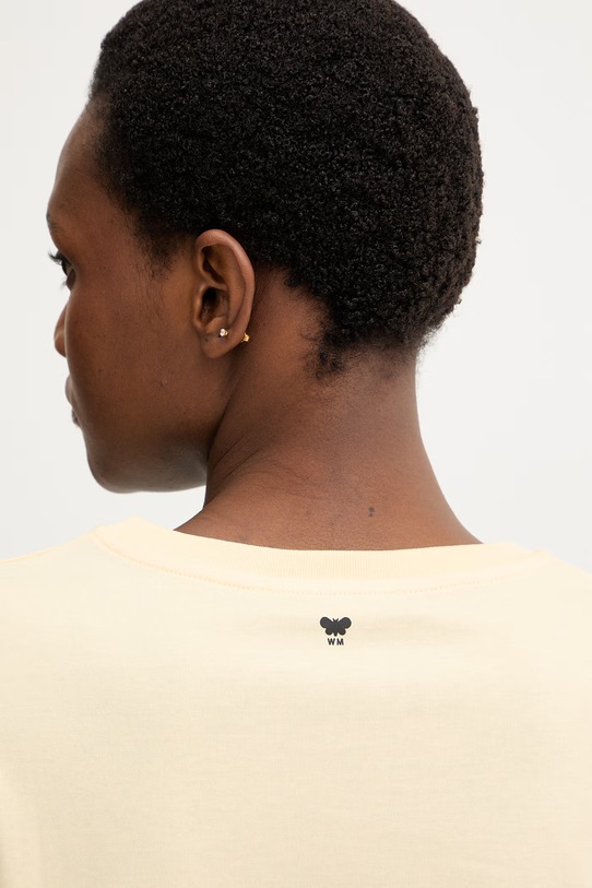 Bavlnené tričko Weekend Max Mara BORA 2615971042600 žltá