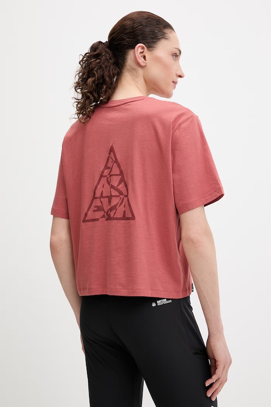 Ρούχα Αθλητικό μπλουζάκι Salewa EAGLE LOOSE 00.0000029319 κόκκινο