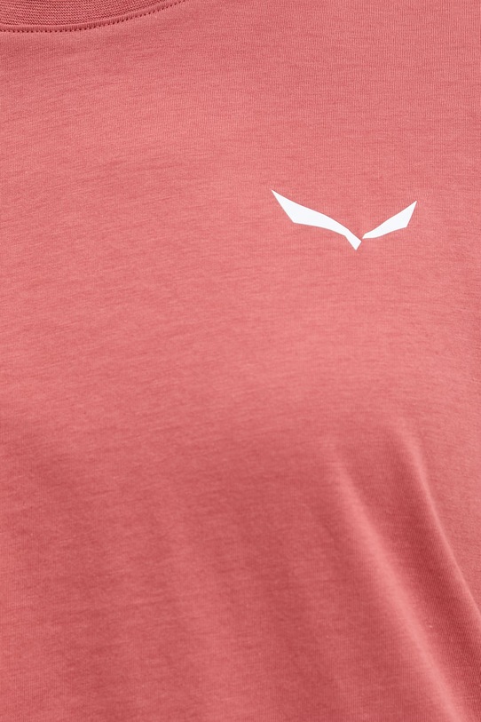 Αθλητικό μπλουζάκι Salewa EAGLE LOOSE 00.0000029319 κόκκινο