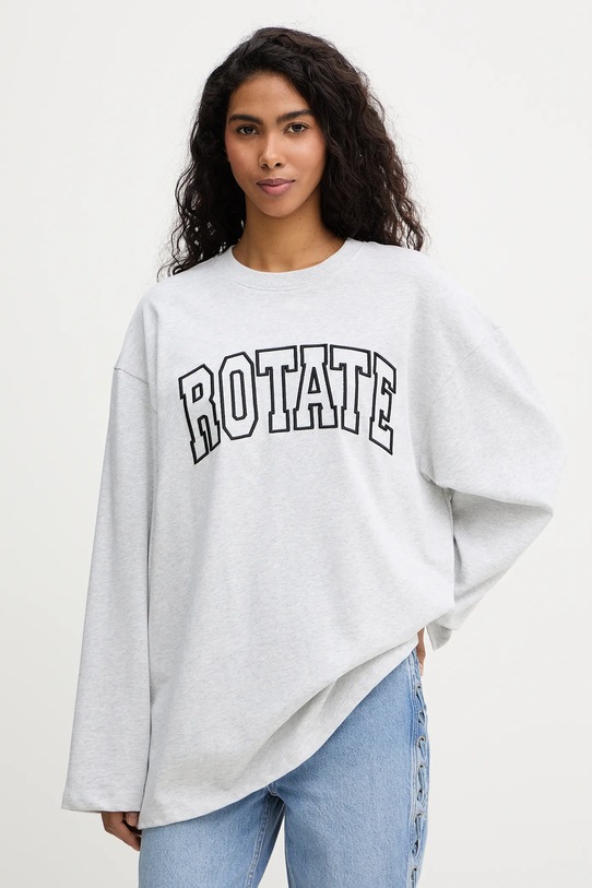 Rotate longsleeve aplikacja szary 1153281473