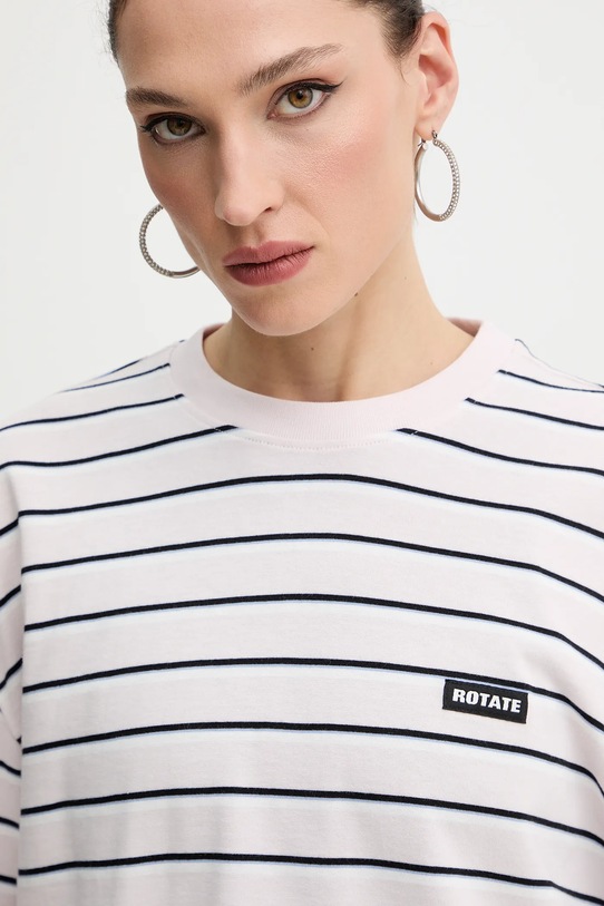 Rotate longsleeve bawełniany fioletowy 1153781810