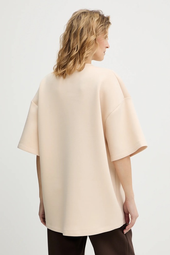 Odzież MUNTHE t-shirt RAPLOI 254112525463 beżowy