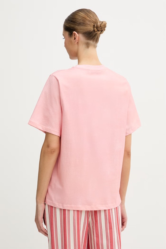 Odzież Stine Goya t-shirt bawełniany SG.SS26.T009.2243P różowy