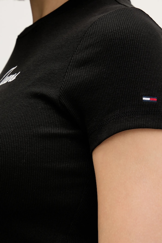 Tommy Jeans t-shirt DW0DW21838 czarny