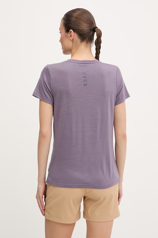 Odzież Viking t-shirt damski Salen 500/27/6584 fioletowy