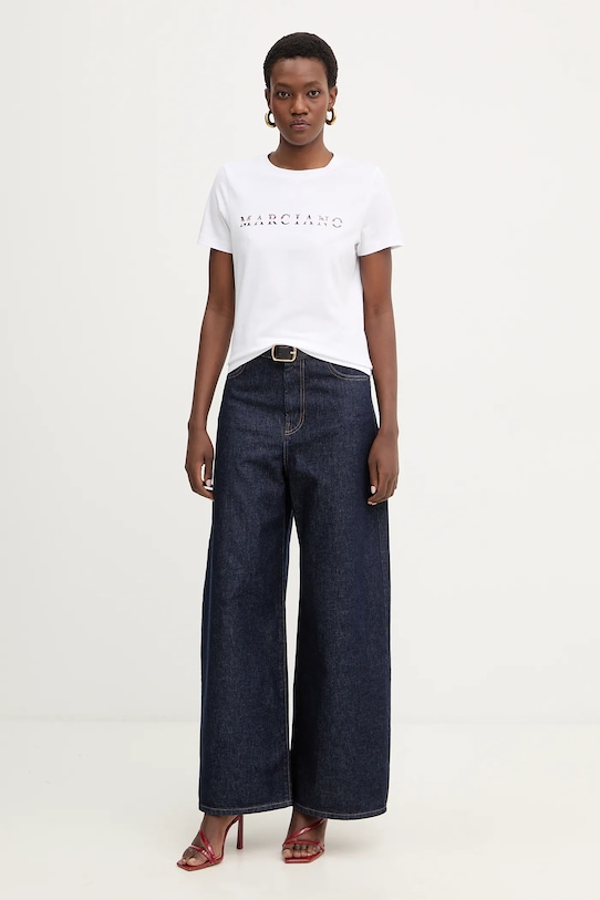 Μπλουζάκι Marciano by Guess MABEL 6RGI02.6008A λευκό SS26