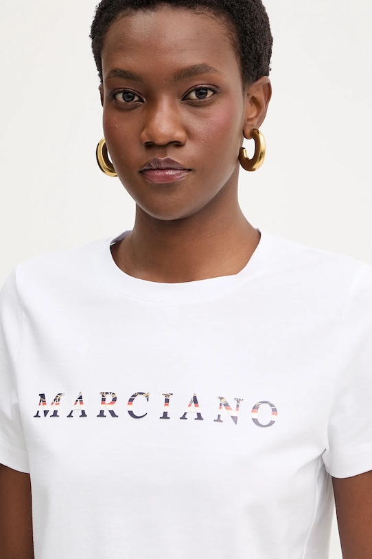 Μπλουζάκι Marciano by Guess MABEL λευκό 6RGI02.6008A