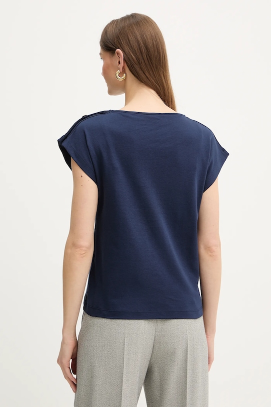 Odzież Marciano by Guess t-shirt bawełniany LYRIS 6RGI03.6362A niebieski