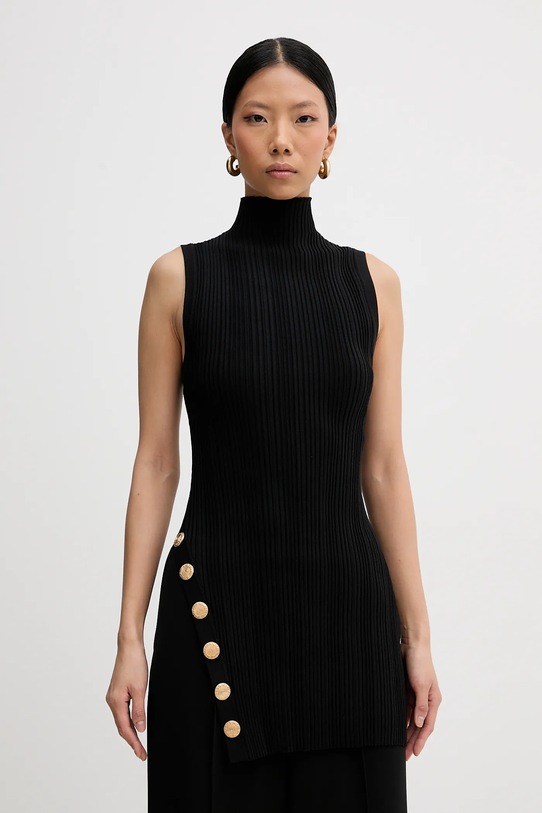 Marciano by Guess top DAFNE z elastanem czarny 6RGR23.5681Z