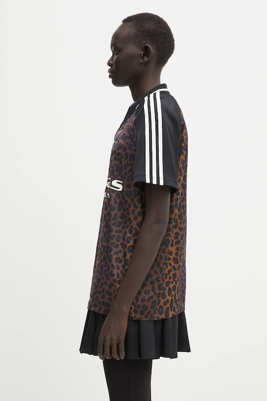 adidas Originals t-shirt STN FBALL KA2671 brązowy SS26