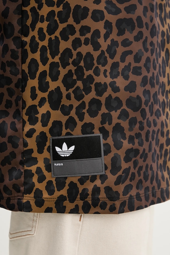 adidas Originals t-shirt STN FBALL KA2671 brązowy