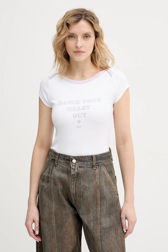 BOSS Orange t-shirt C Etendu z elastanem biały 50553467