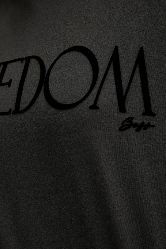 BOSS Orange t-shirt bawełniany 50556993 szary