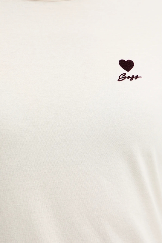 BOSS Orange t-shirt bawełniany C Elove 1 50556994 beżowy