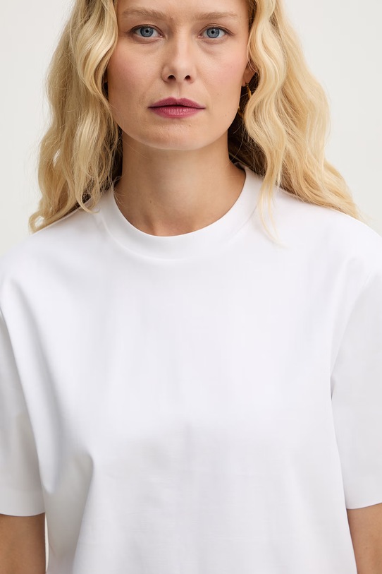 BOSS t-shirt bawełniany Eharpa biały 50552064