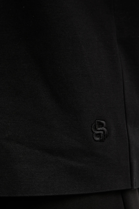 Βαμβακερό μπλουζάκι BOSS Eharpa 50552064 μαύρο