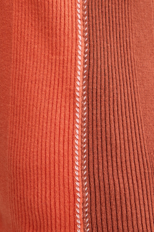 PS Paul Smith top damski bawełniany W2R.808N.V31447 pomarańczowy