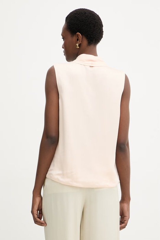 Odzież Marciano by Guess bluzka koszulowa damska z wiskozy KATE G6GH07.W1833 różowy