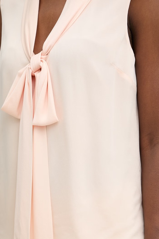 Marciano by Guess bluzka koszulowa damska z wiskozy KATE G6GH07.W1833 różowy