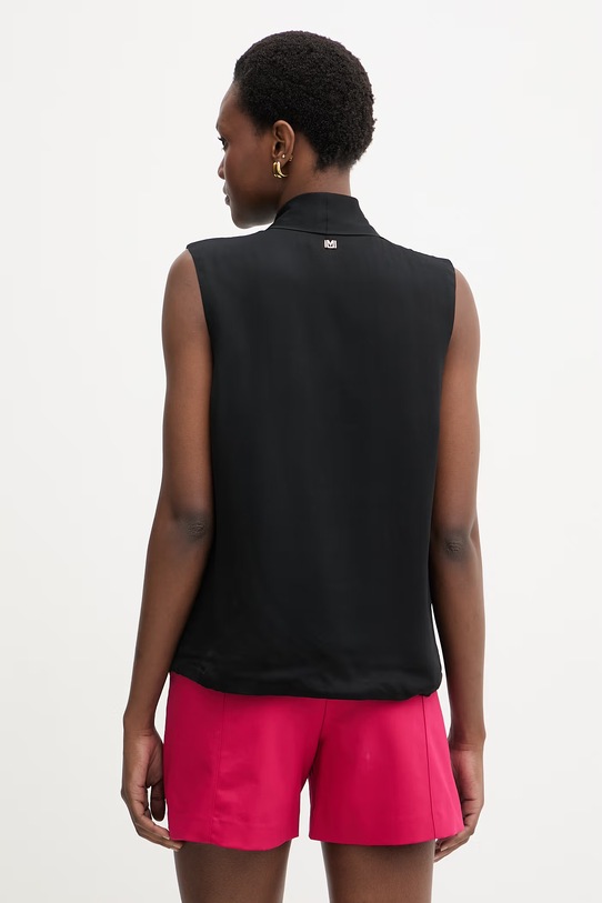 Odzież Marciano by Guess bluzka koszulowa damska z wiskozy KATE G6GH07.W1833 czarny